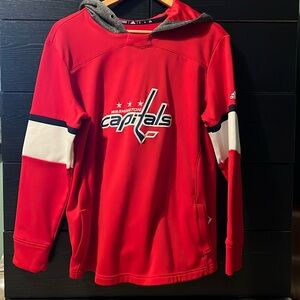 Adidas Women's Washington Capitals Hoodie Sweatshirt